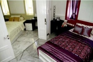 Partisi ruangan kamar tidur